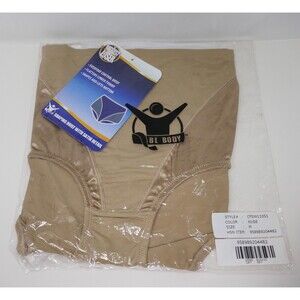 The Biggest Loser Shaping Brief with Satin Detail ~ Nude